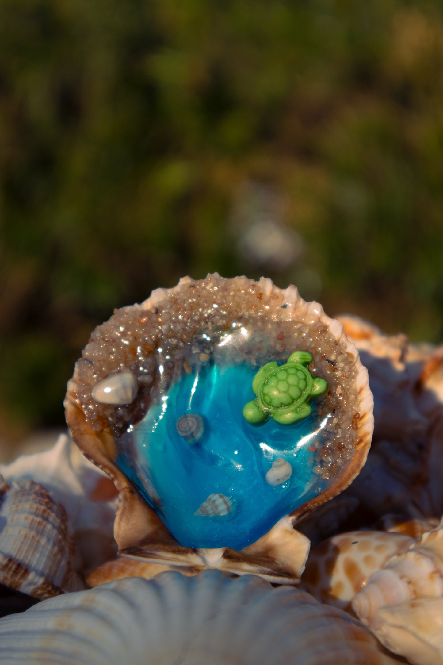 Ocean keychain